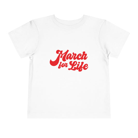 Flourish March for Life Toddler Tee