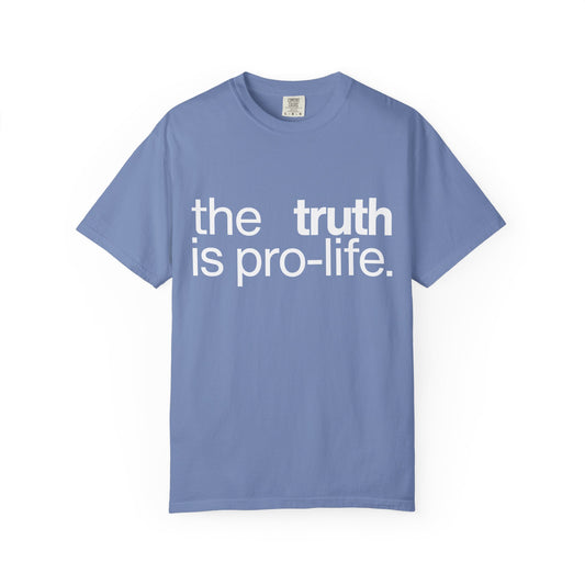 the truth is pro-life - Evidence Speaks for Itself Tee