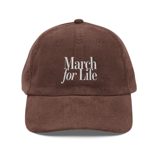 MFL Vintage Corduroy Cap