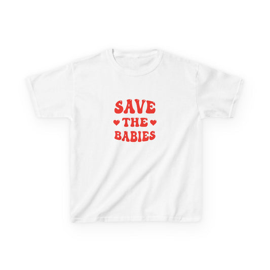 Save the Babies Kids Heavy Cotton Tee