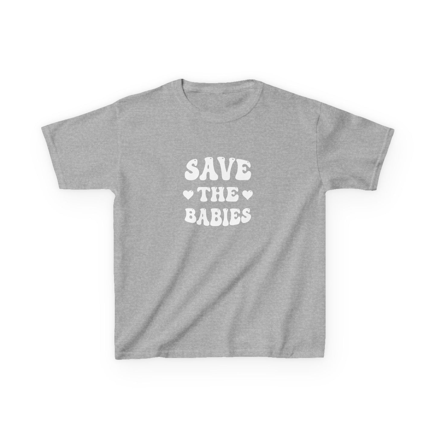 Save the Babies Kids Heavy Cotton Tee