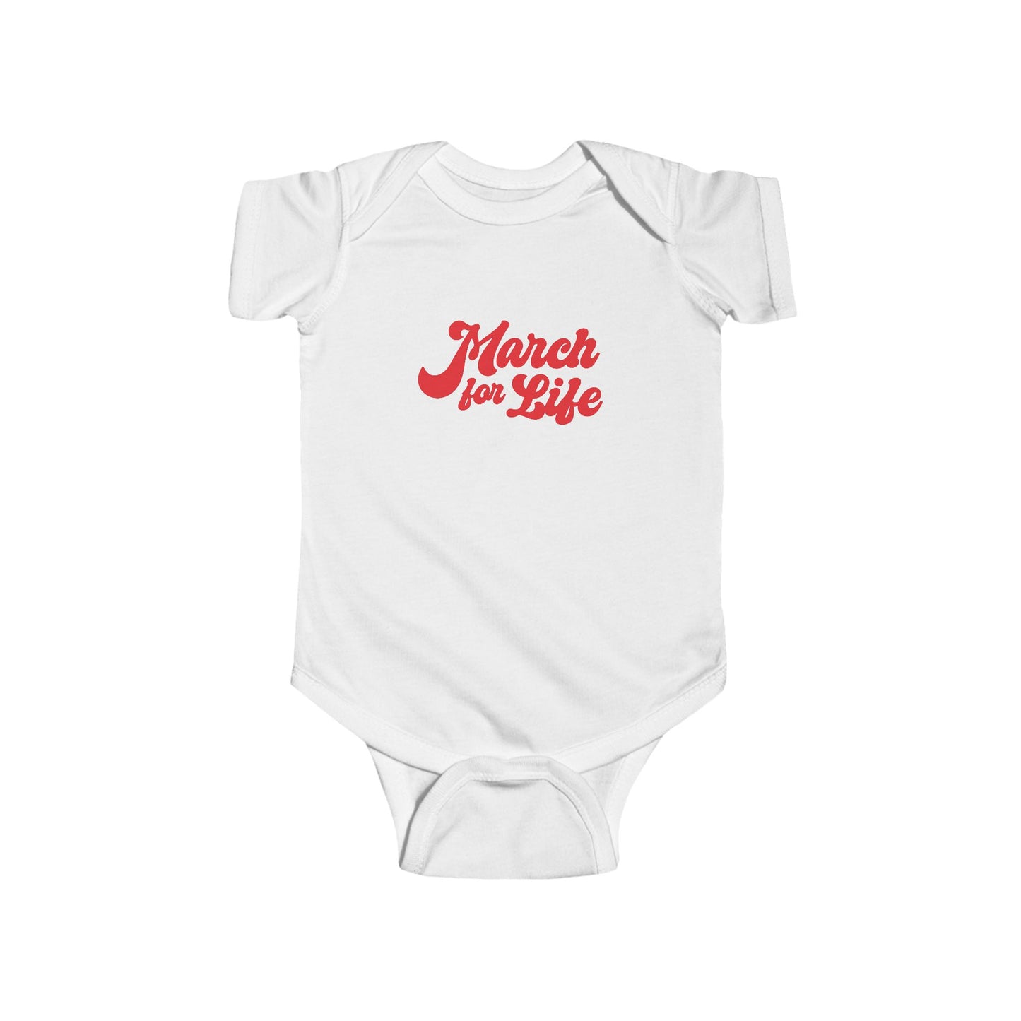 Flourish March for Life Onesie
