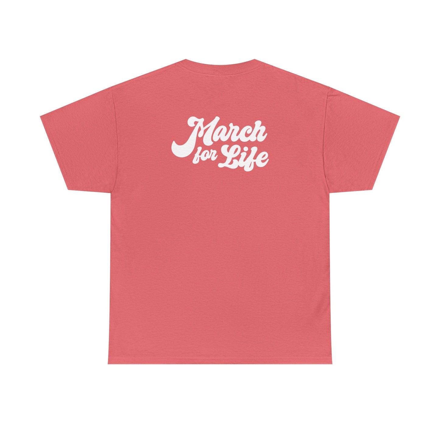 Flourish March for Life Heavy Cotton Tee