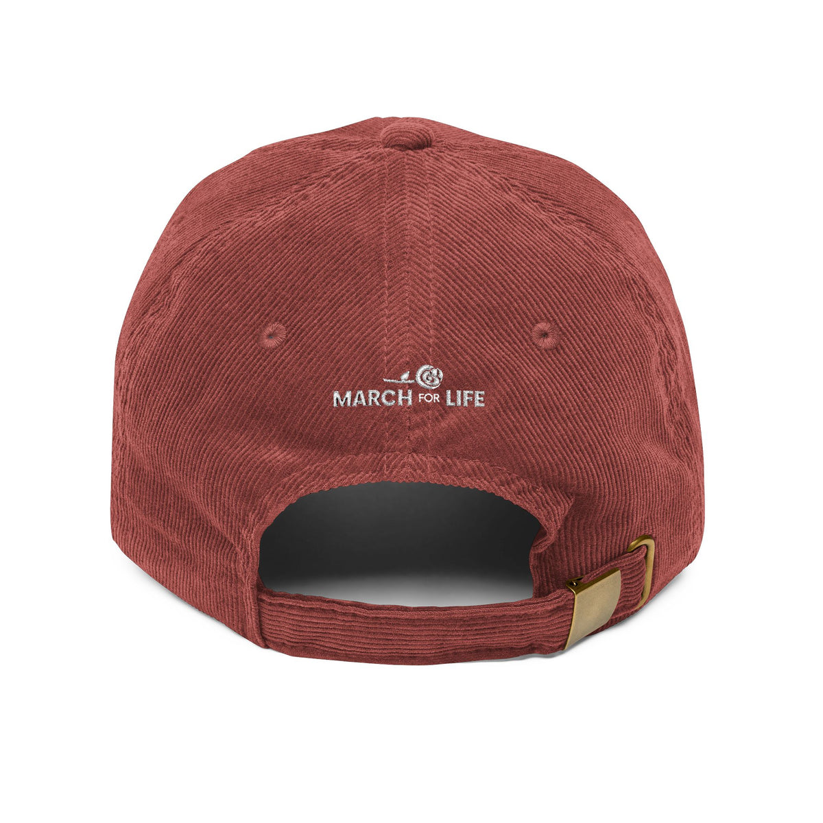 the truth is pro-life - Embroidered Corduroy Cap