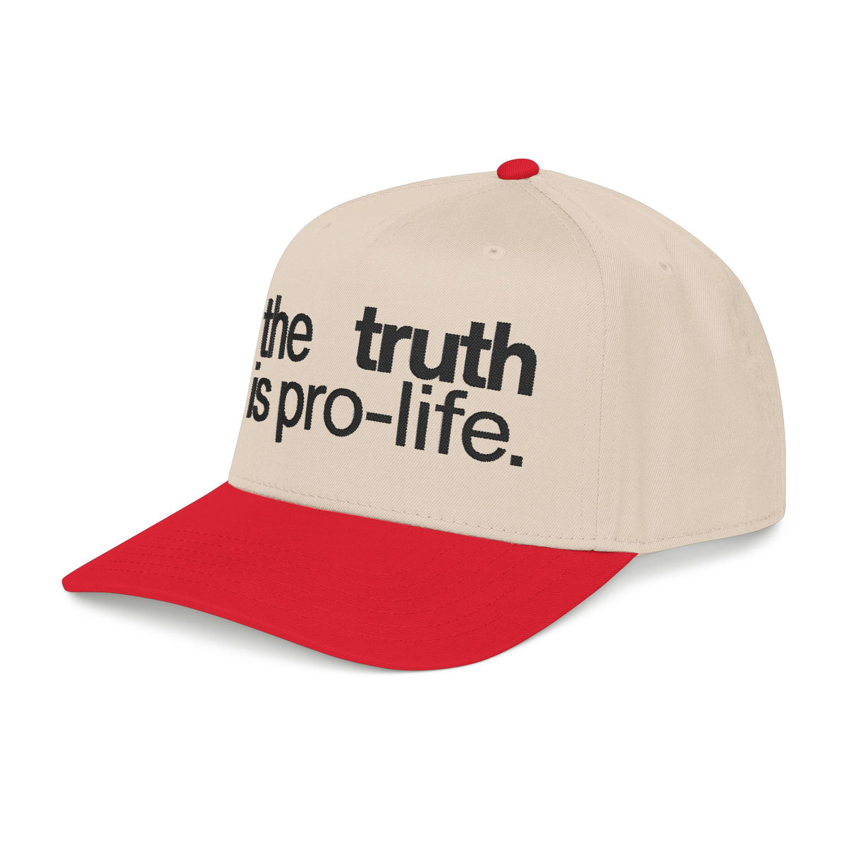 the truth is pro-life baseball cap