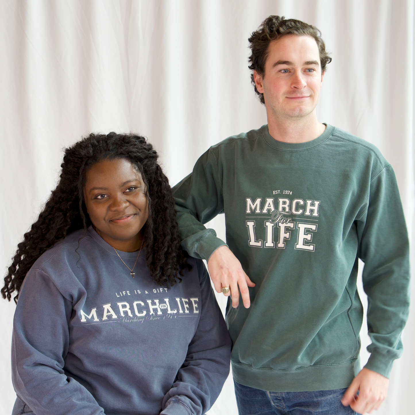 March for Life Collegiate Sweatshirt