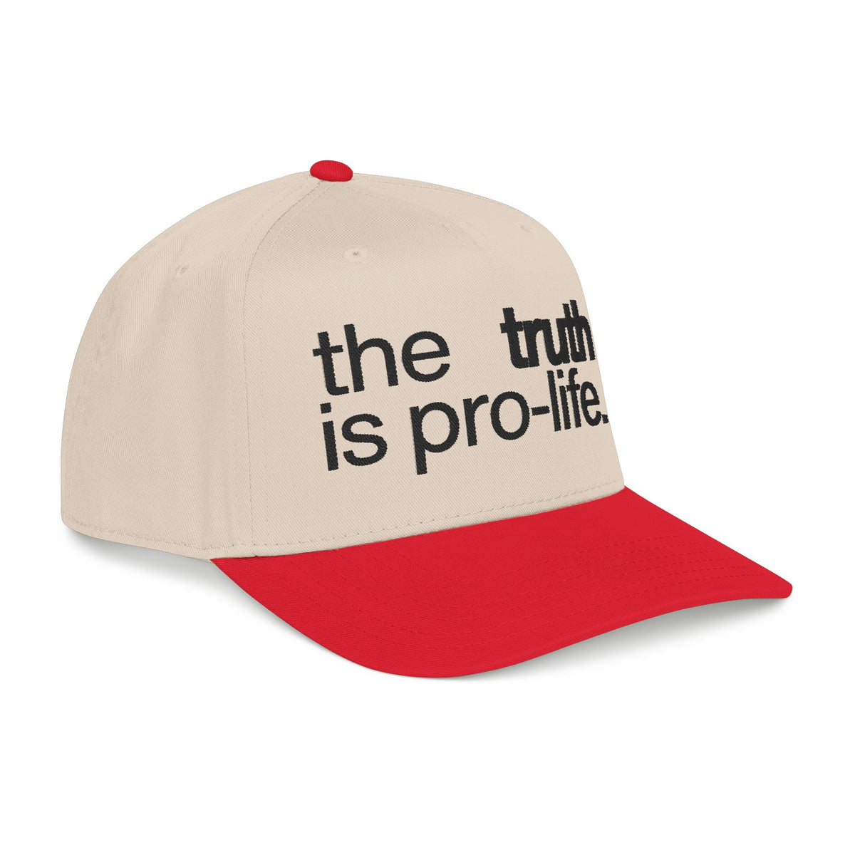 the truth is pro-life baseball cap