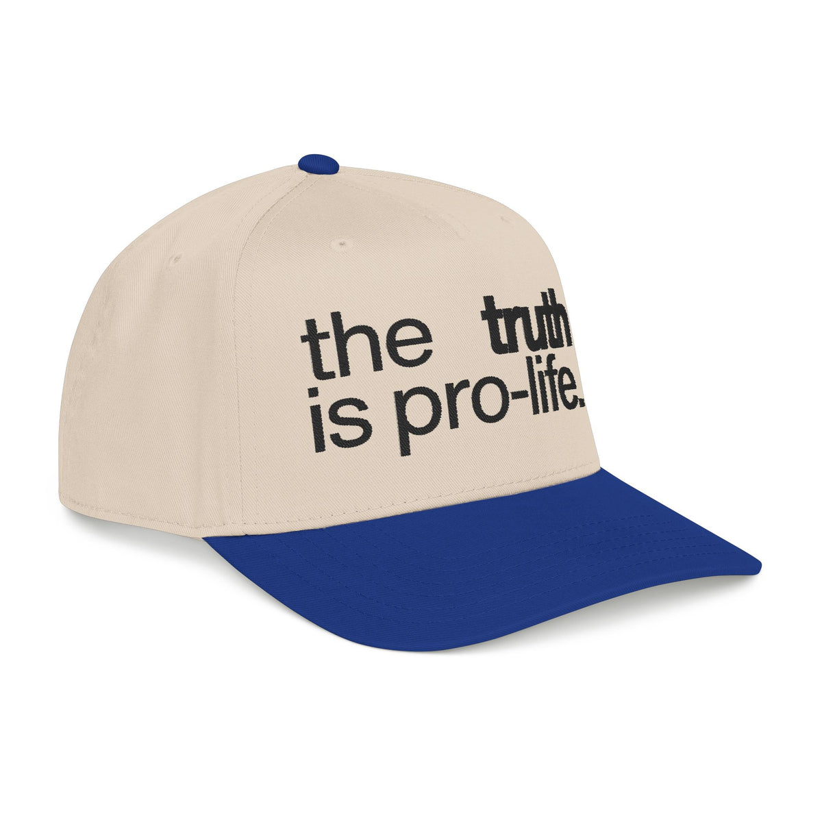 the truth is pro-life baseball cap