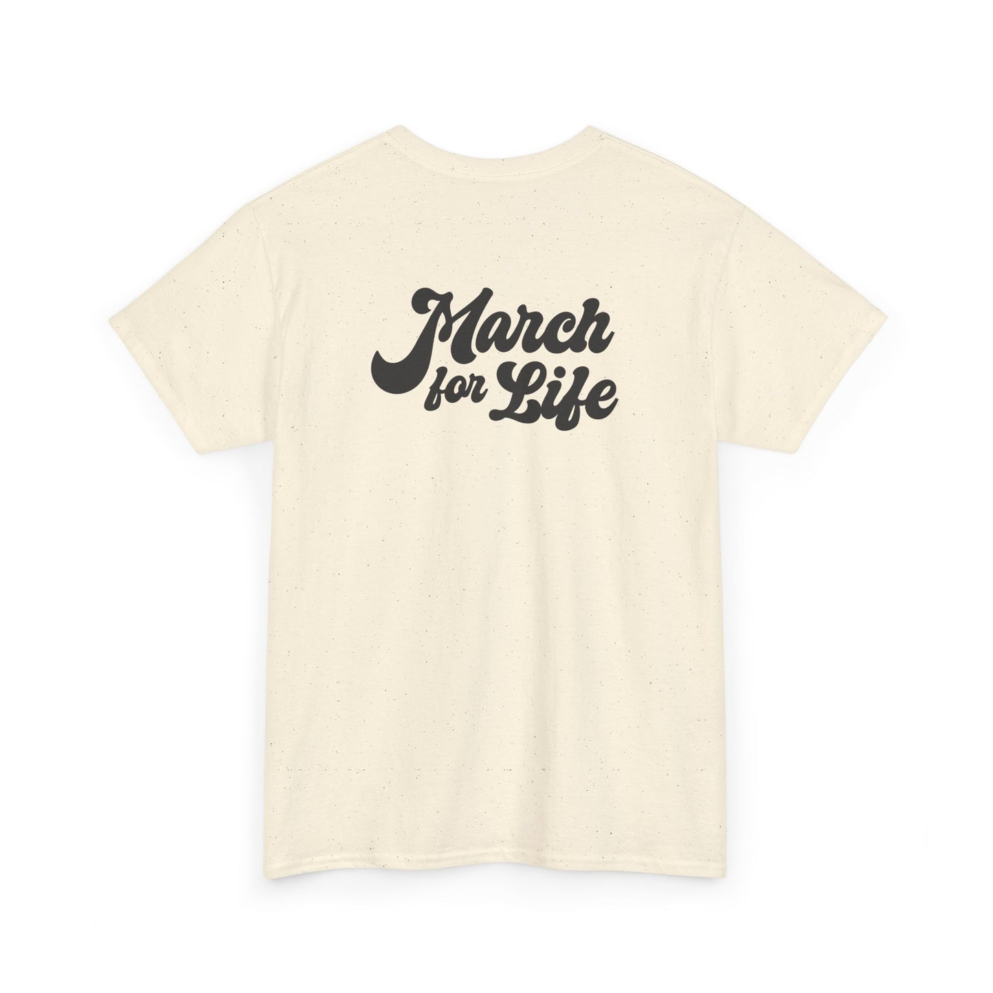 Flourish March for Life Heavy Cotton Tee