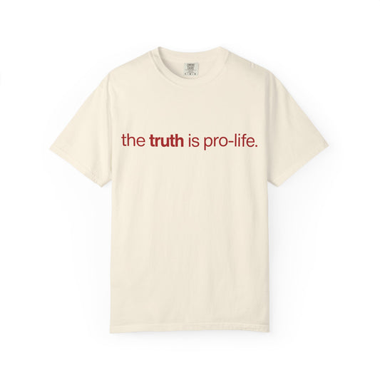 the truth is pro-life — 1974 March Retro Tee