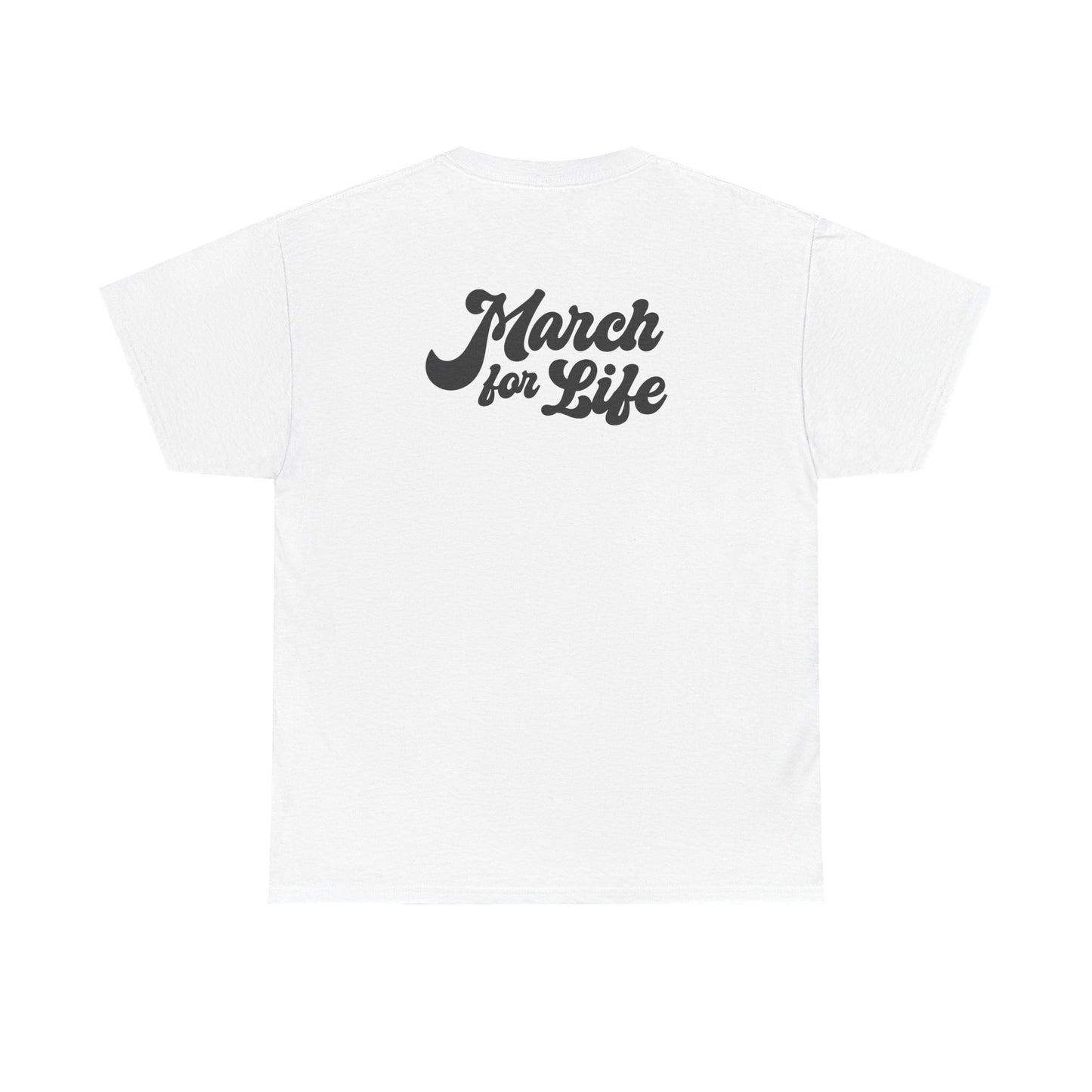 Flourish March for Life Heavy Cotton Tee