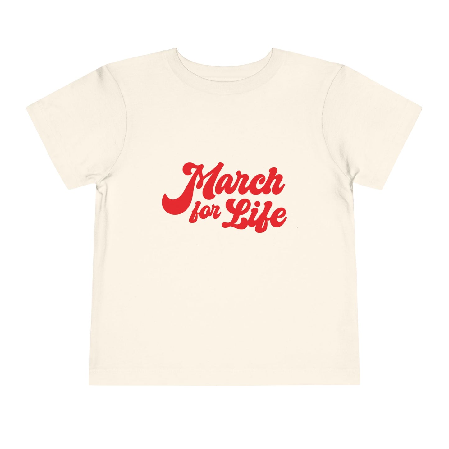 Flourish March for Life Toddler Tee