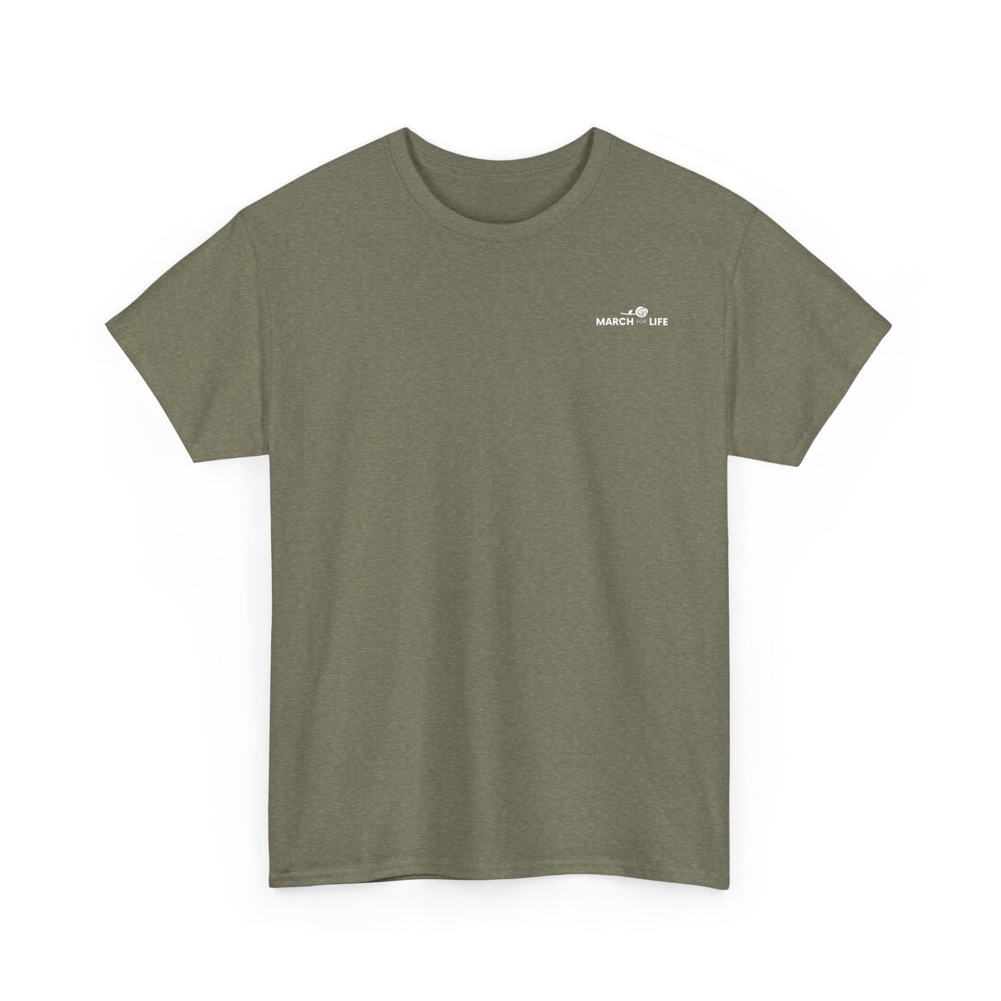 Flourish March for Life Heavy Cotton Tee