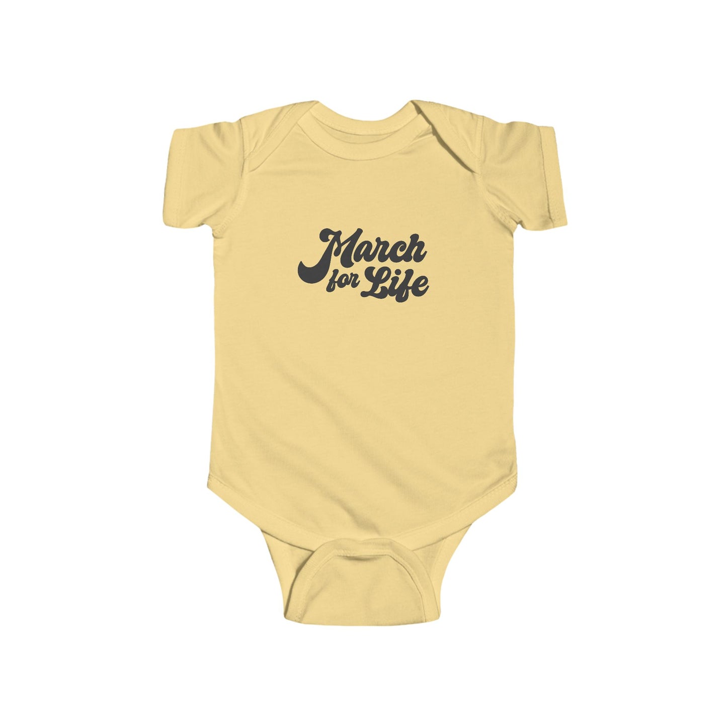 Flourish March for Life Onesie