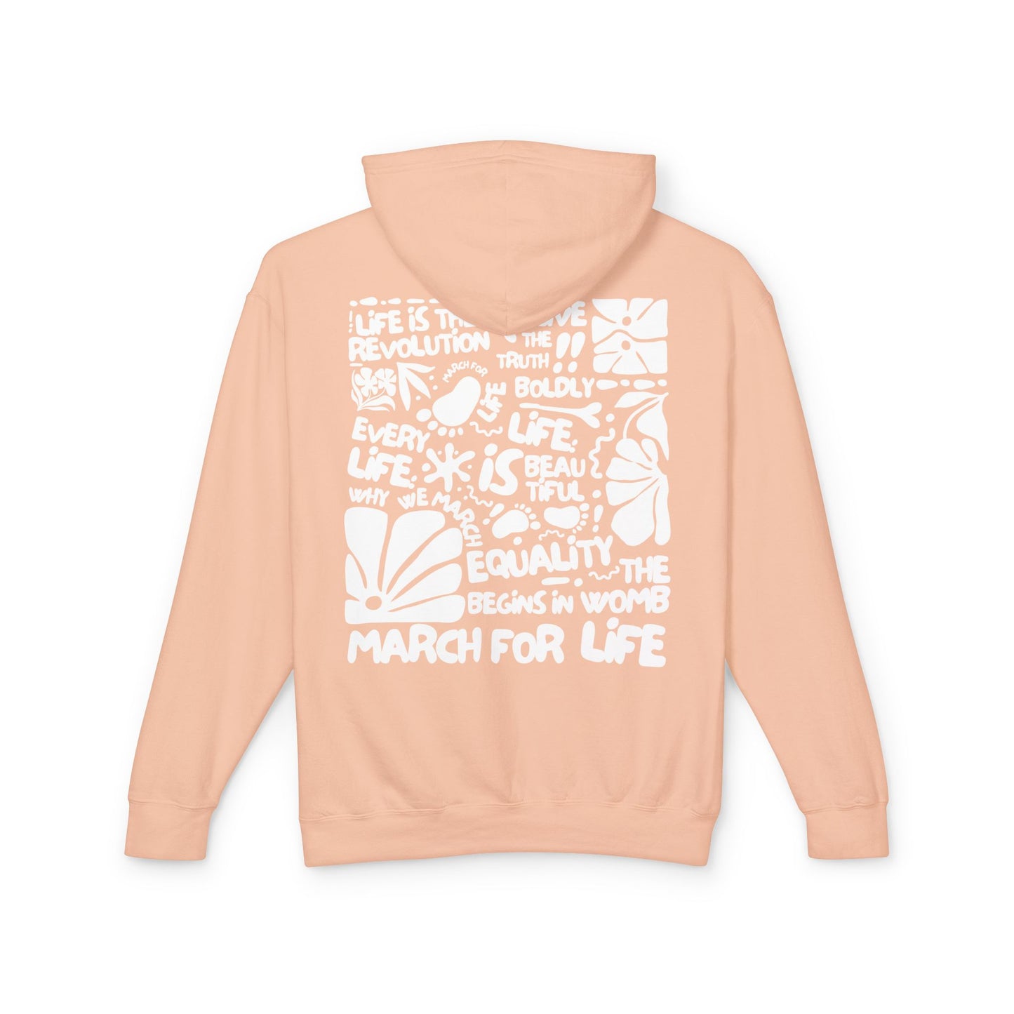 March for Life Block Print Hoodie