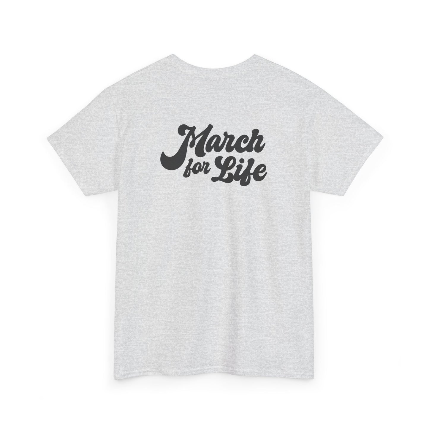 Flourish March for Life Heavy Cotton Tee