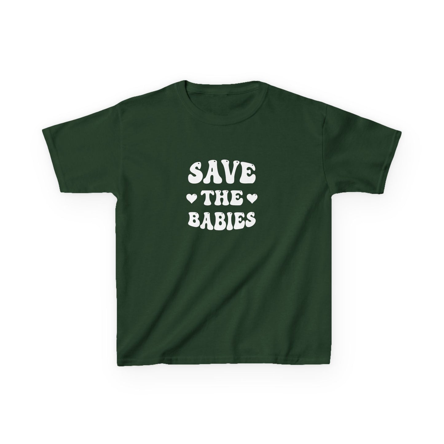 Save the Babies Kids Heavy Cotton Tee
