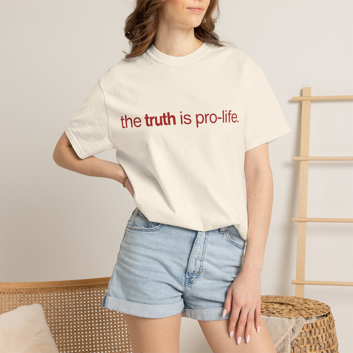 the truth is pro-life — 1974 March Retro Tee