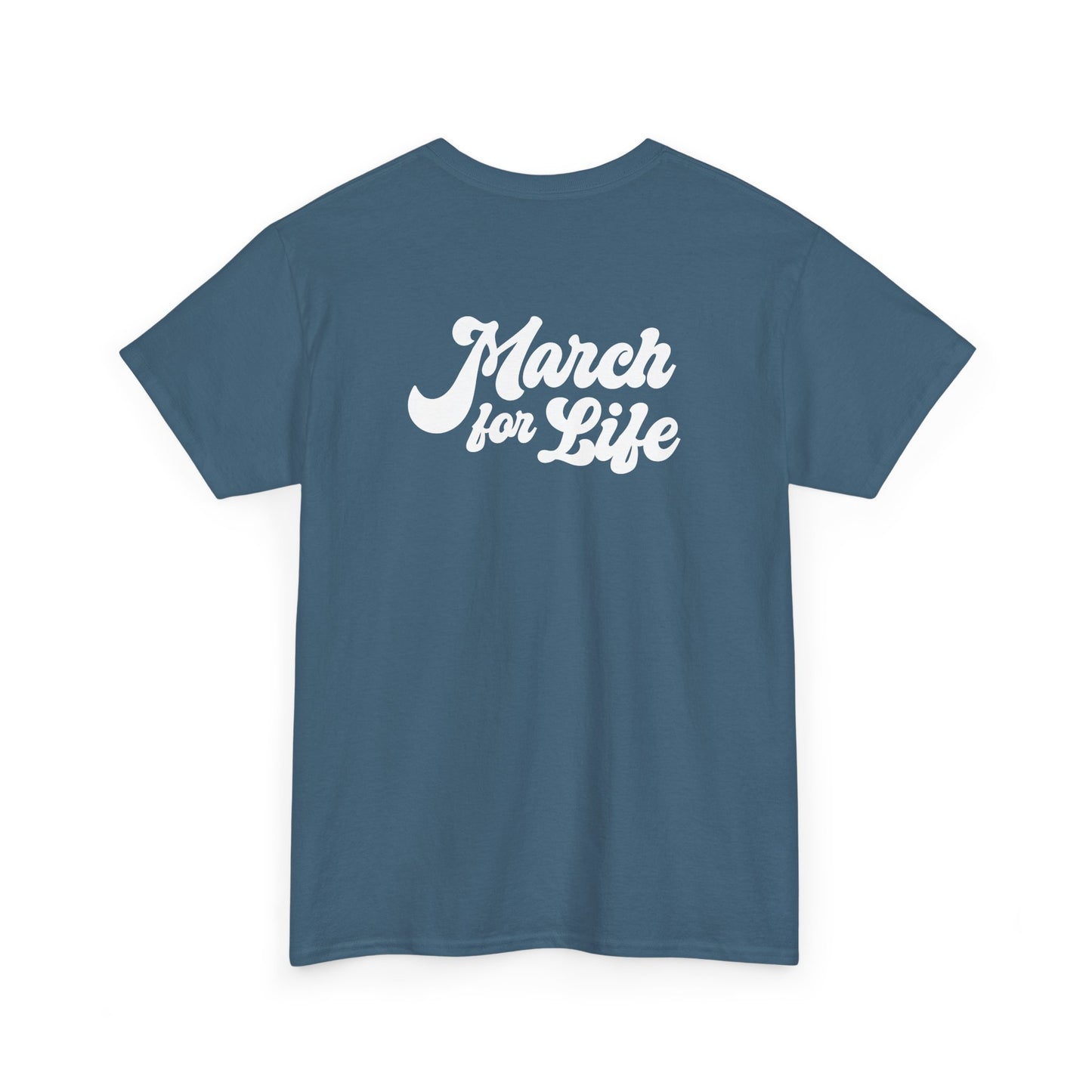 Flourish March for Life Heavy Cotton Tee