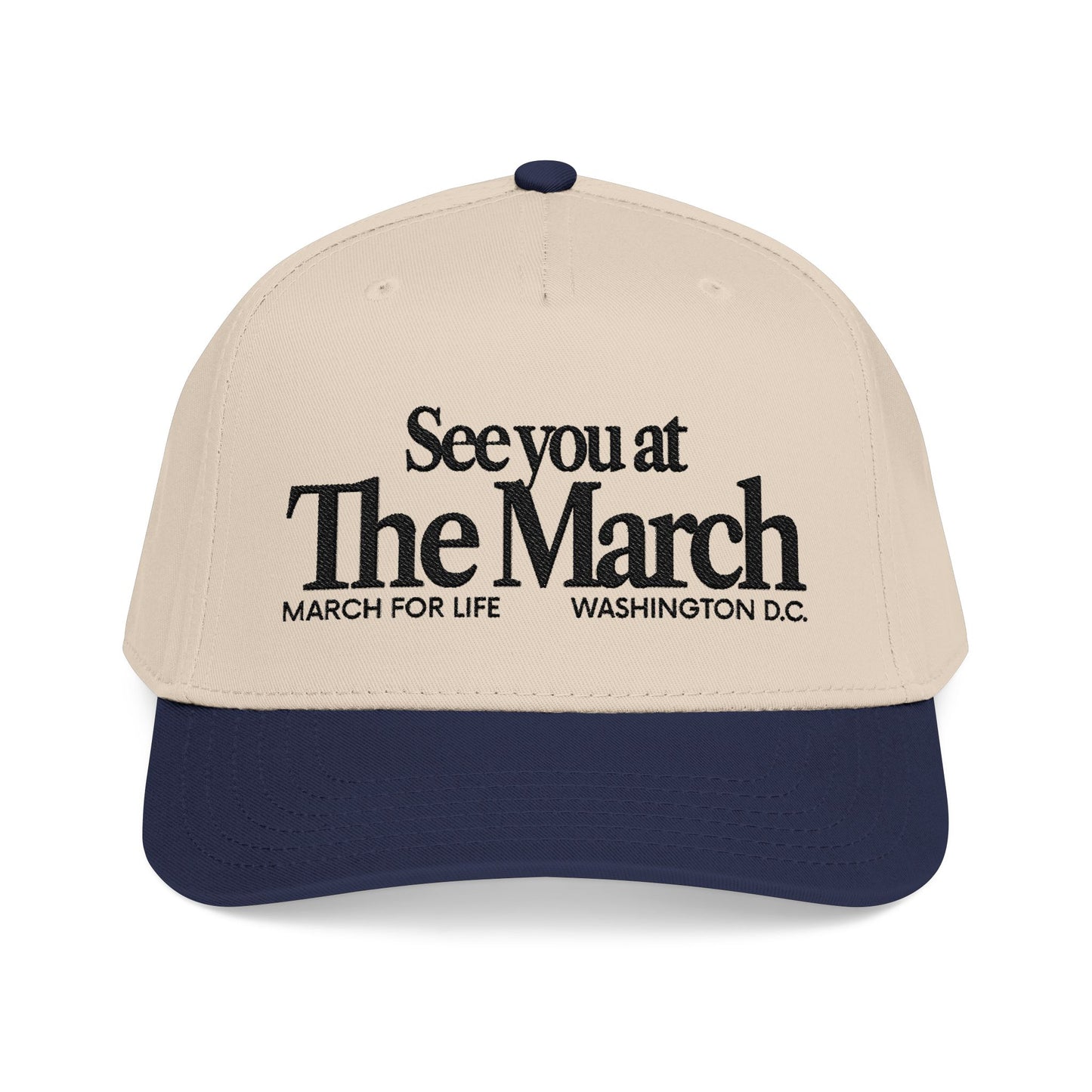 See You at The March Embroidered Baseball Cap
