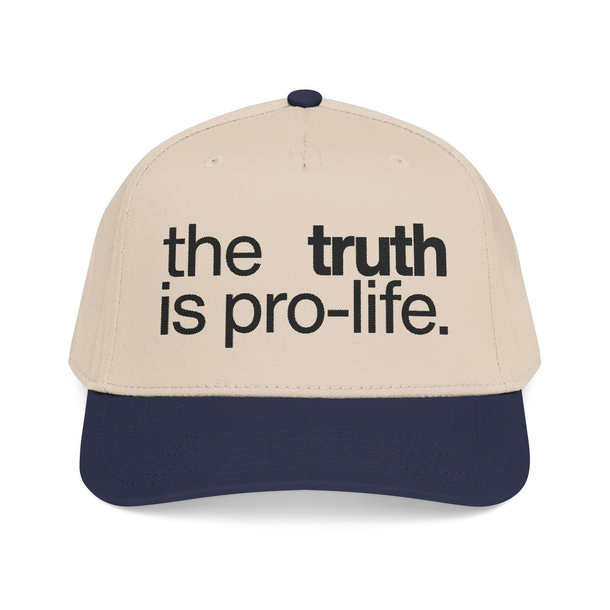 the truth is pro-life baseball cap