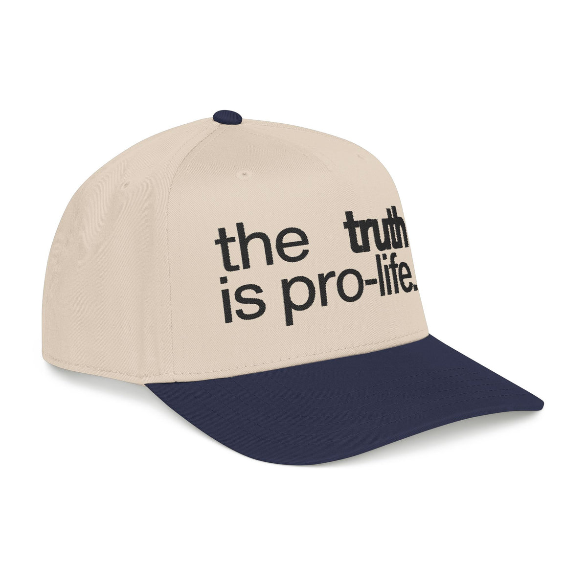 the truth is pro-life baseball cap