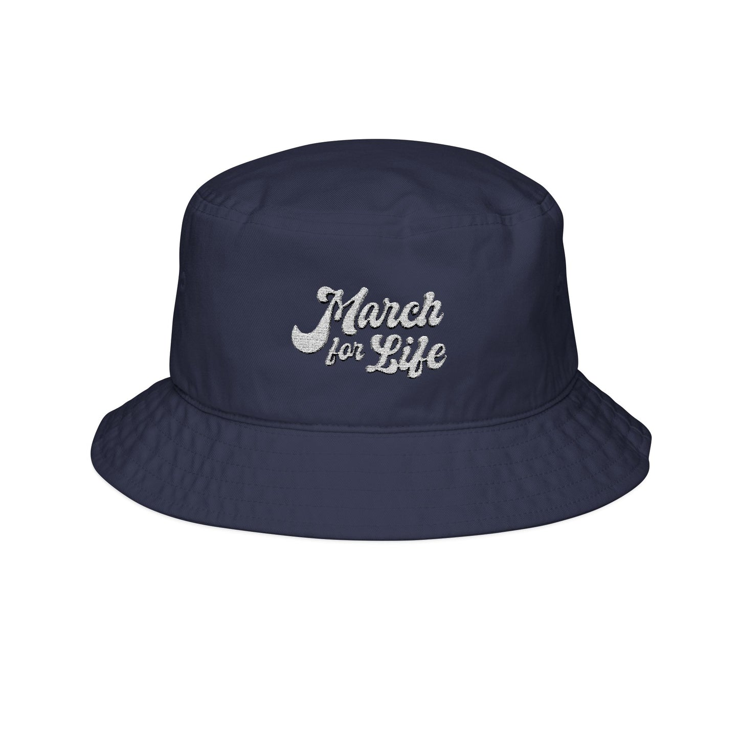 Embroidered March for Life Bucket Hat