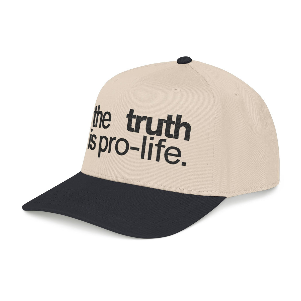 the truth is pro-life baseball cap