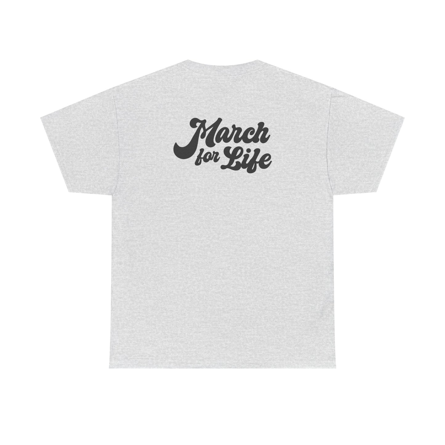 Flourish March for Life Heavy Cotton Tee