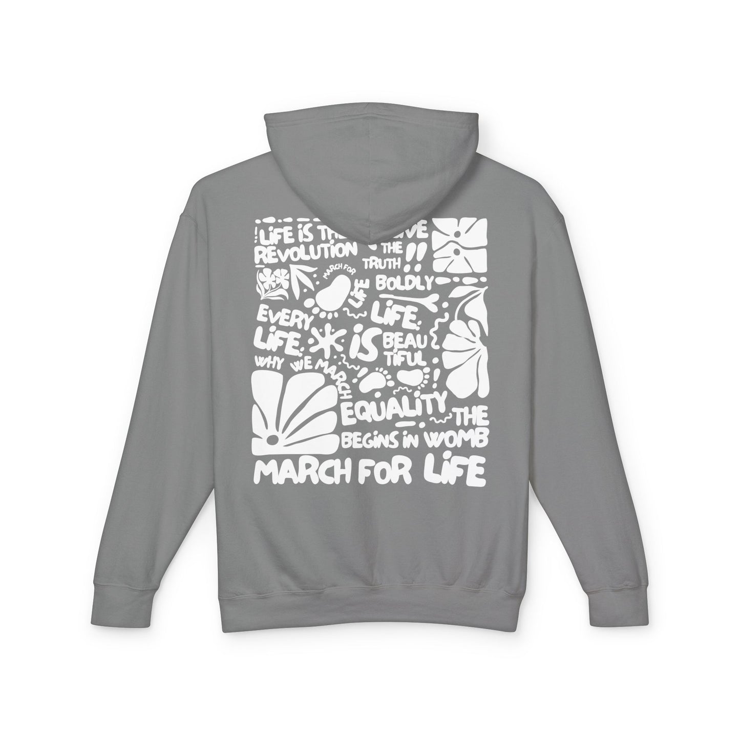 March for Life Block Print Hoodie