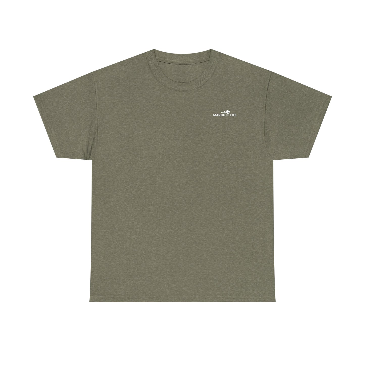 Flourish March for Life Heavy Cotton Tee