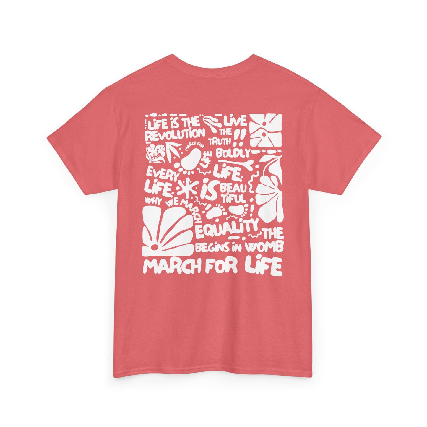 Quirky March for Life Heavy Cotton Tee