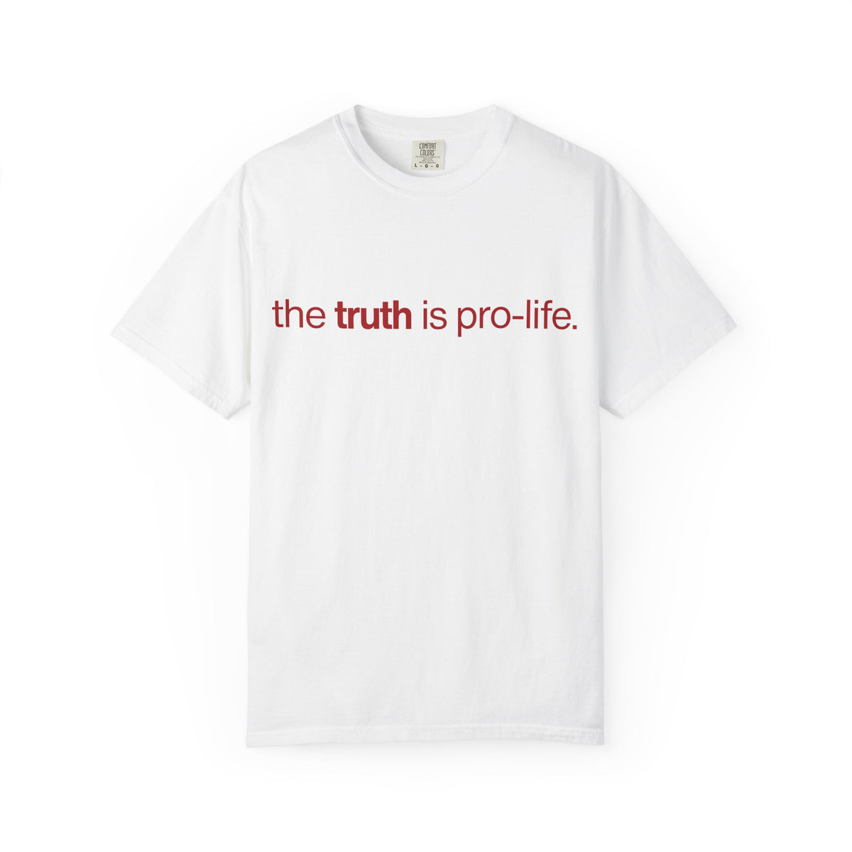 the truth is pro-life — 1974 March Retro Tee