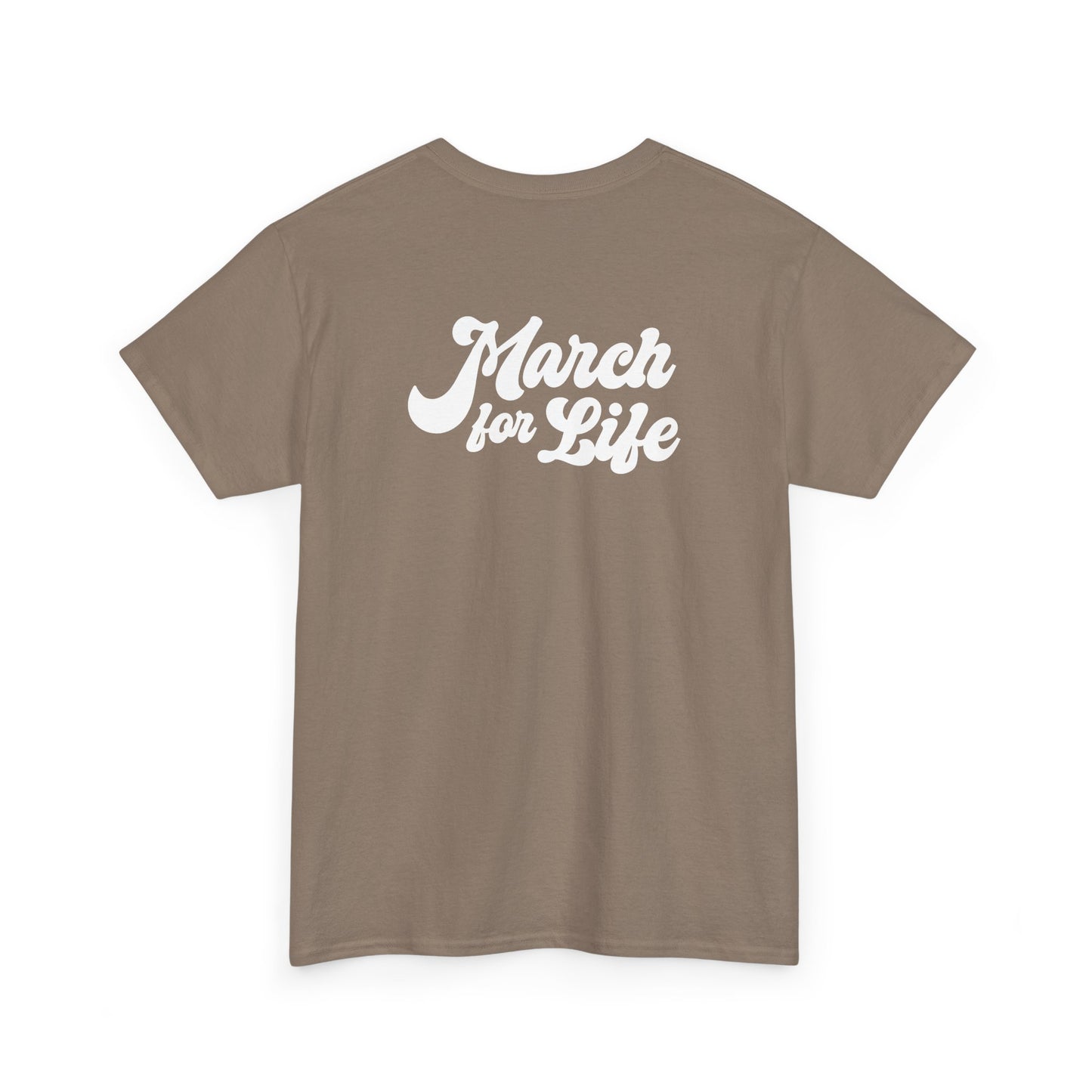 Flourish March for Life Heavy Cotton Tee