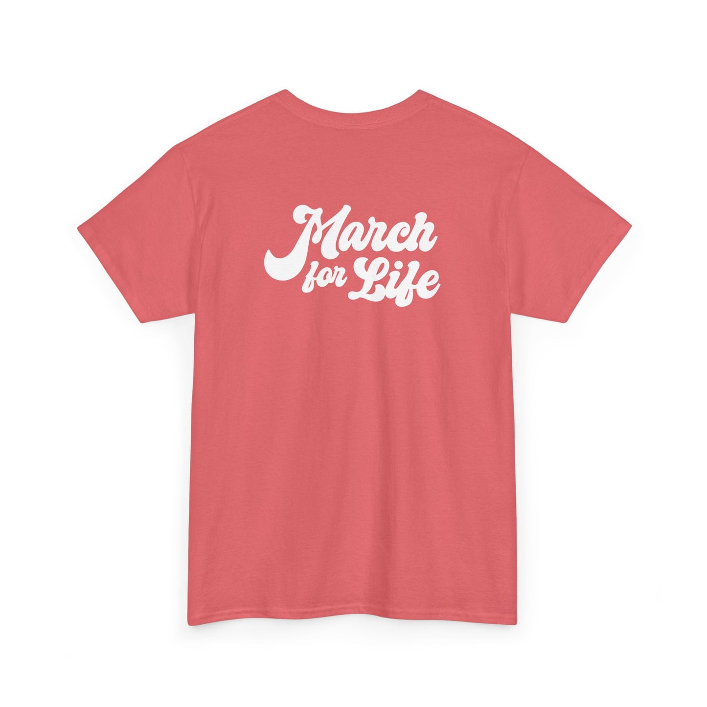 Flourish March for Life Heavy Cotton Tee
