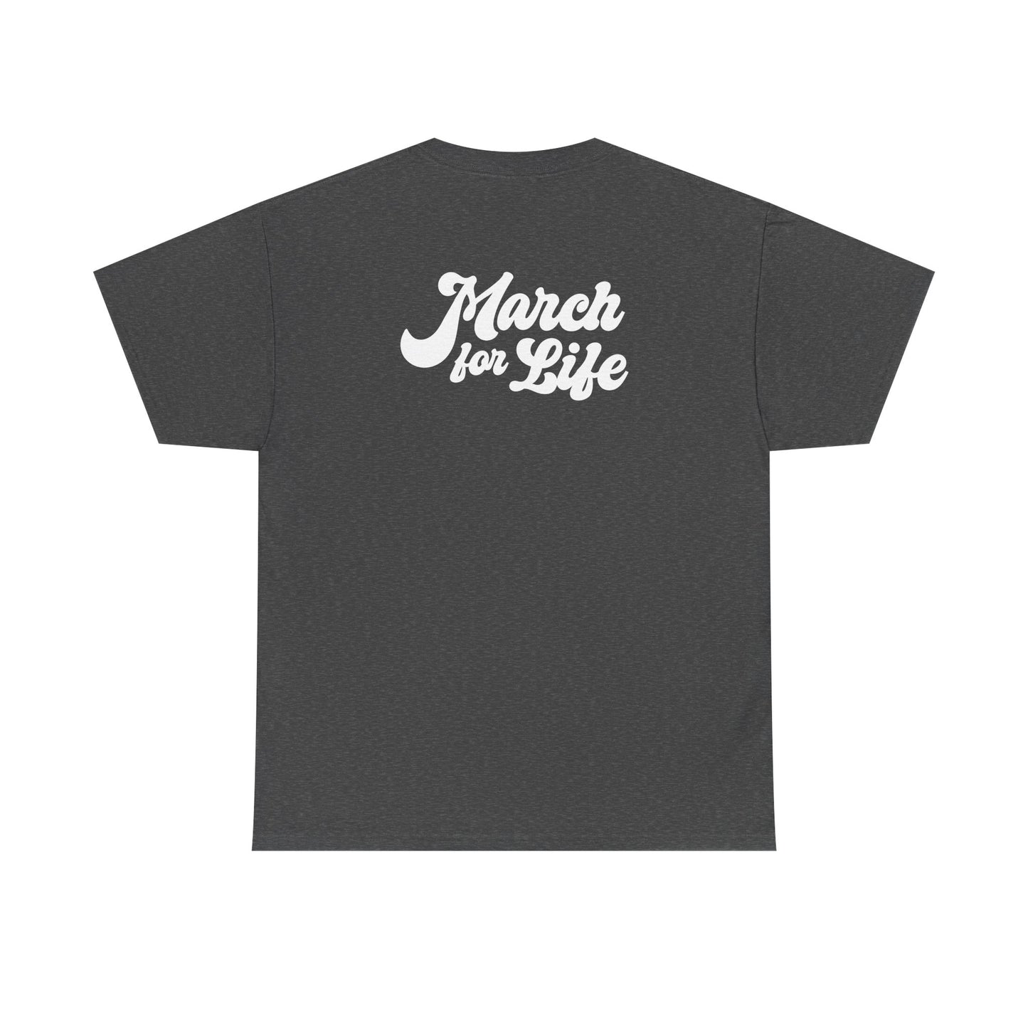 Flourish March for Life Heavy Cotton Tee
