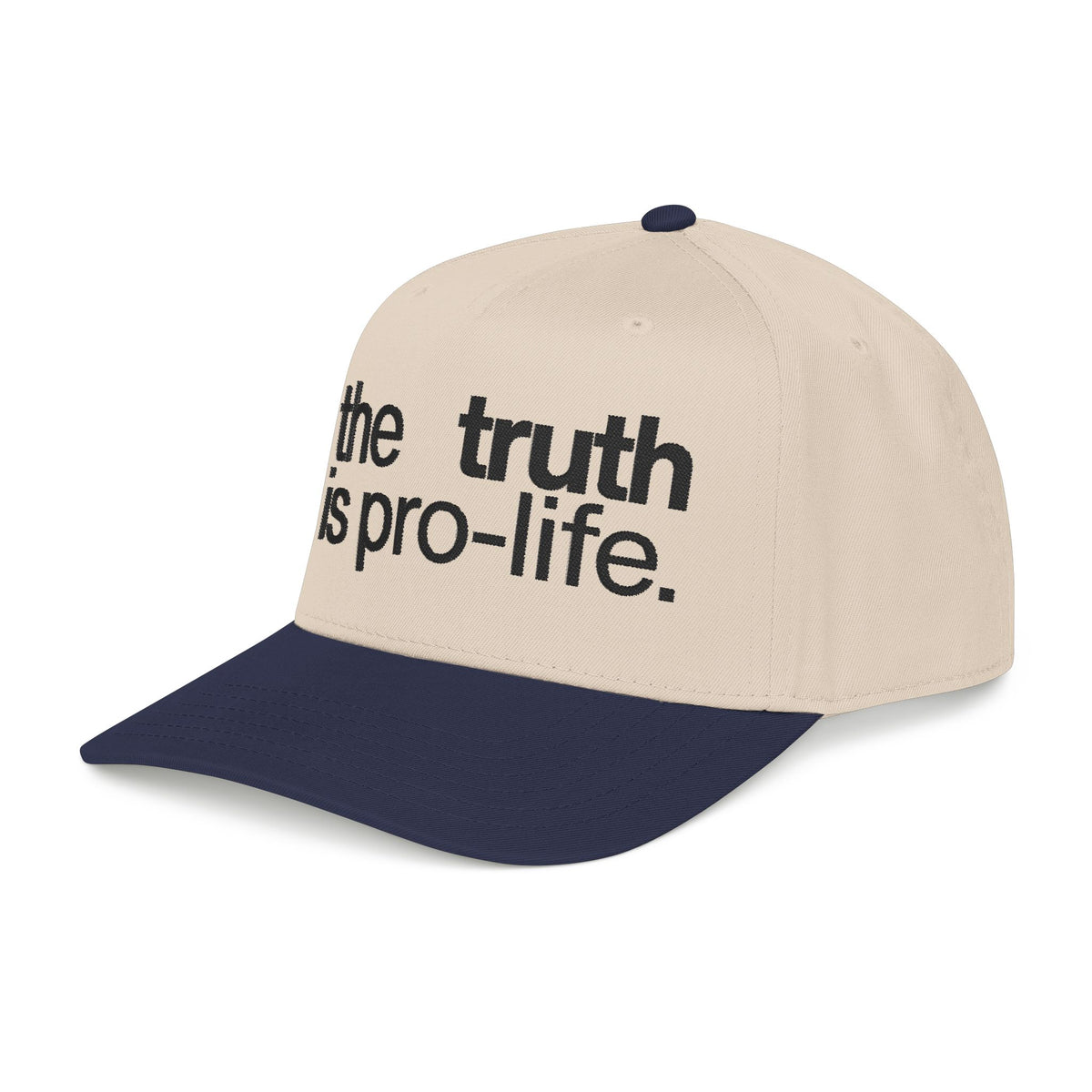 the truth is pro-life baseball cap