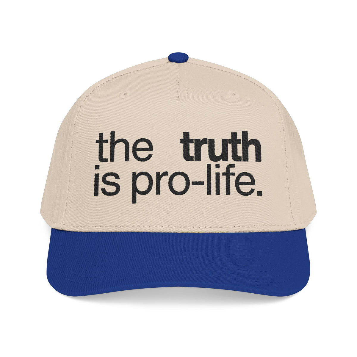 the truth is pro-life baseball cap