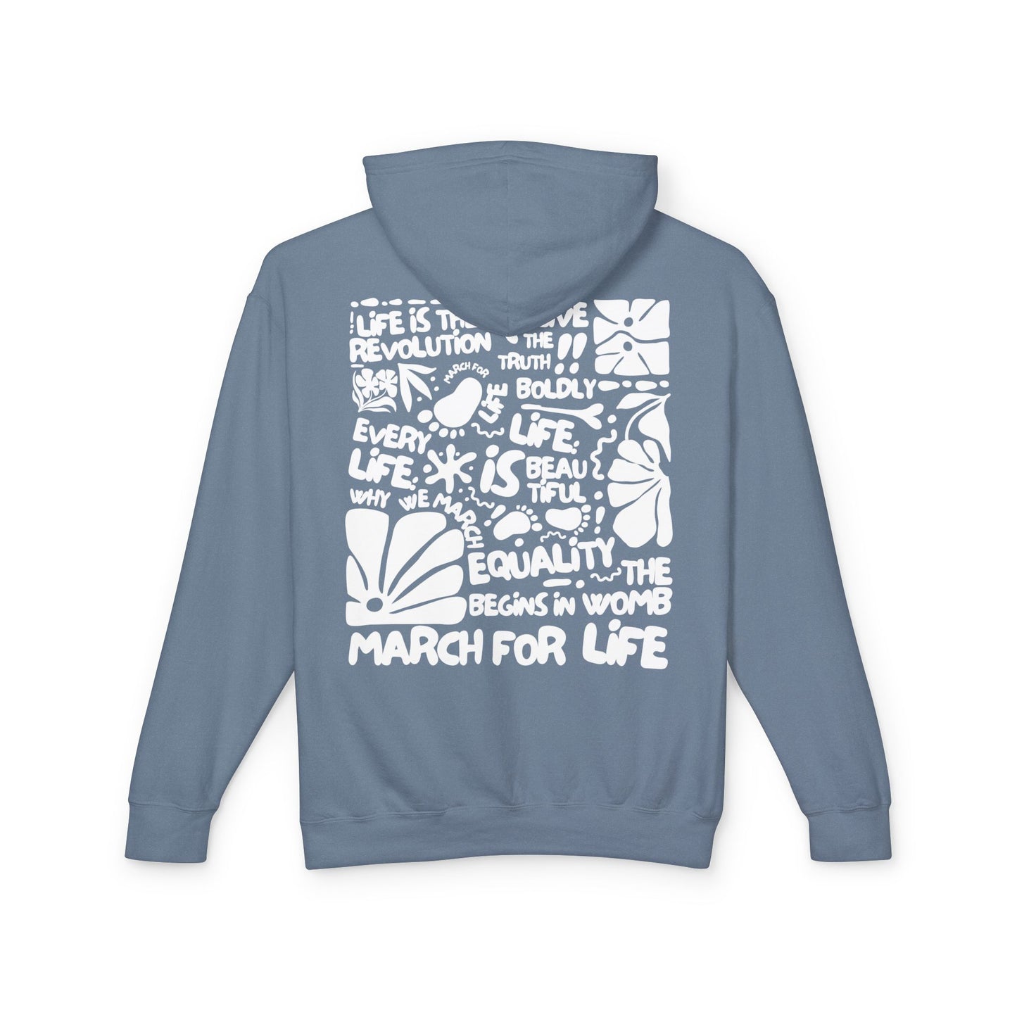 March for Life Block Print Hoodie