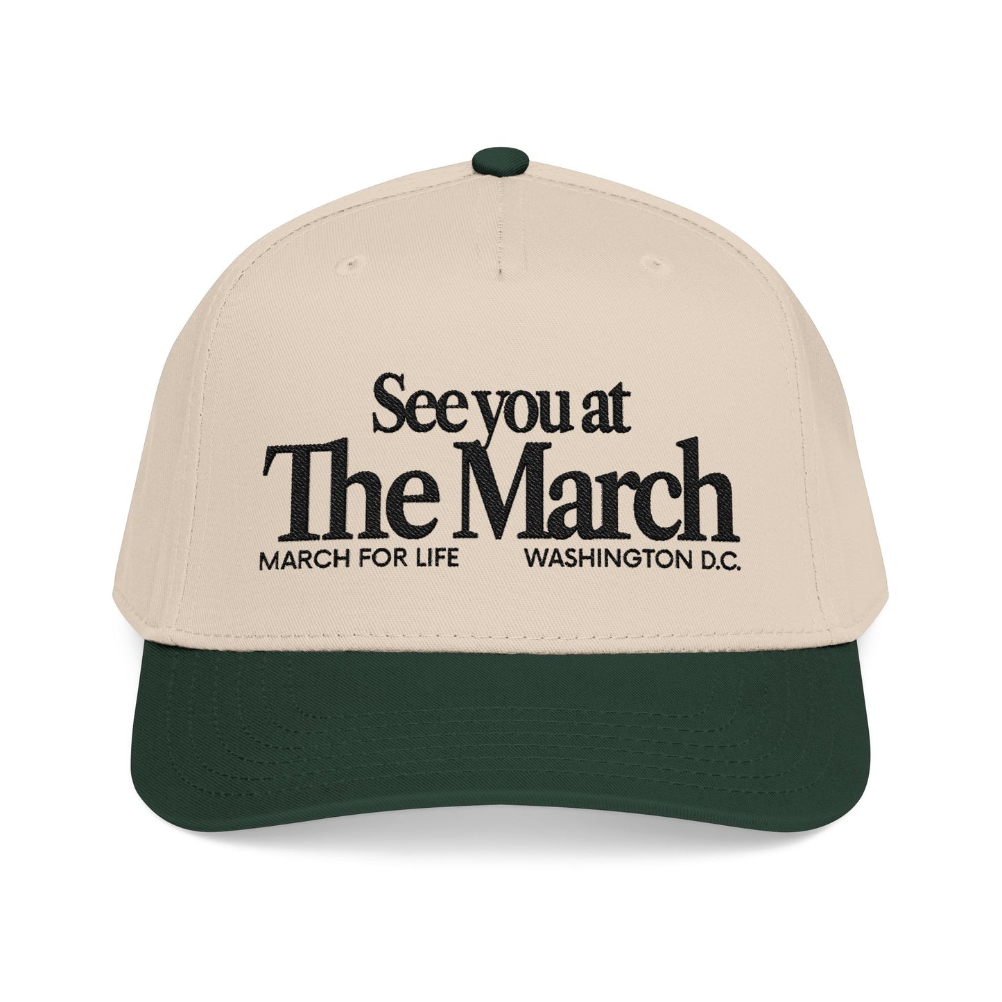 See You at The March Embroidered Baseball Cap