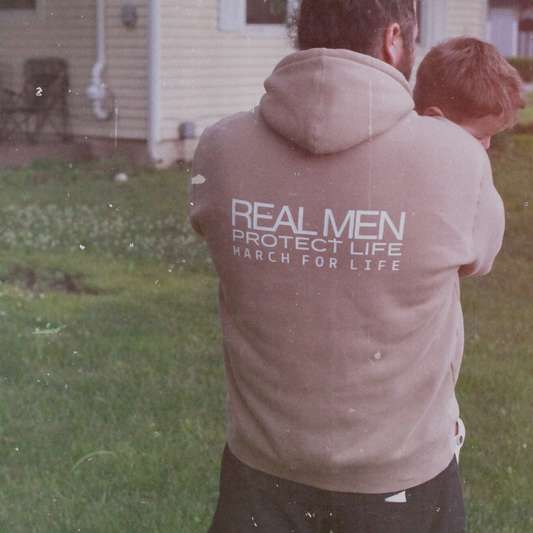 Real Men Protect Life Hoodie