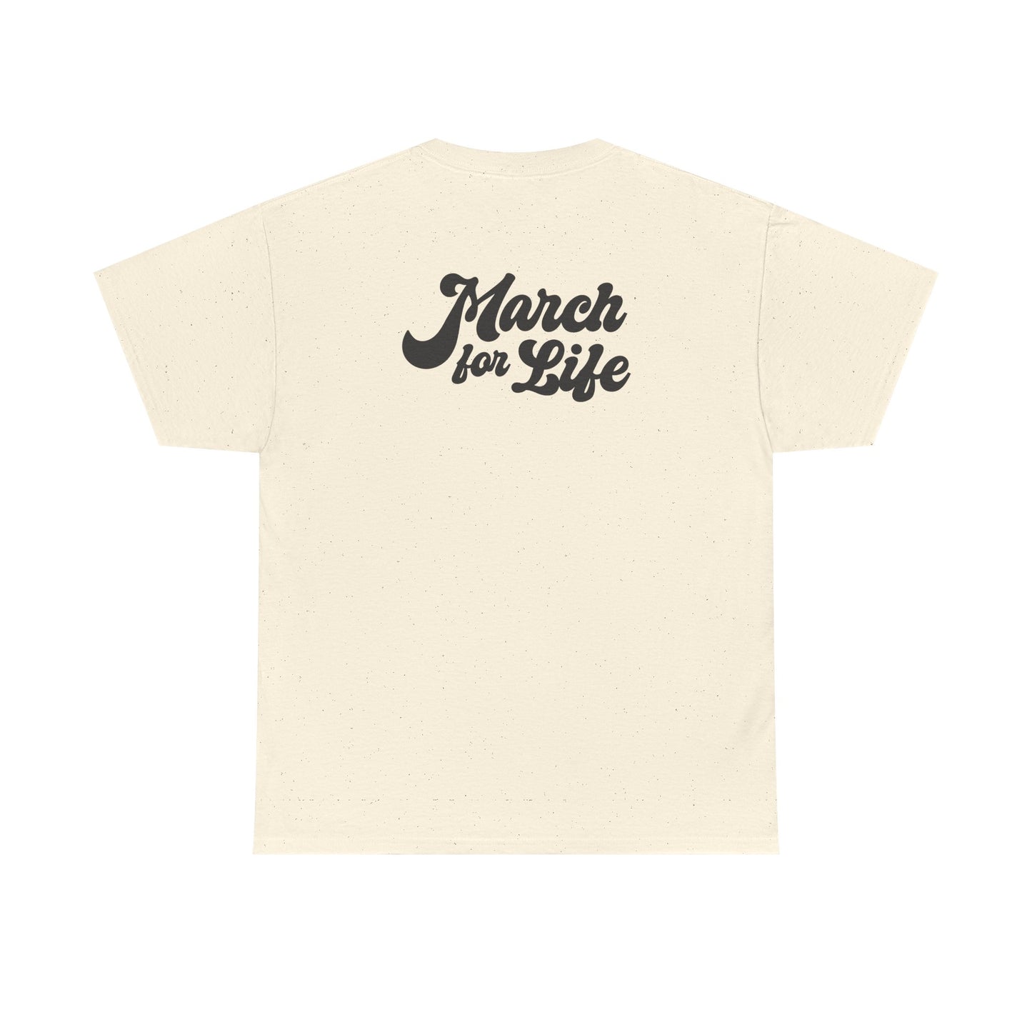Flourish March for Life Heavy Cotton Tee