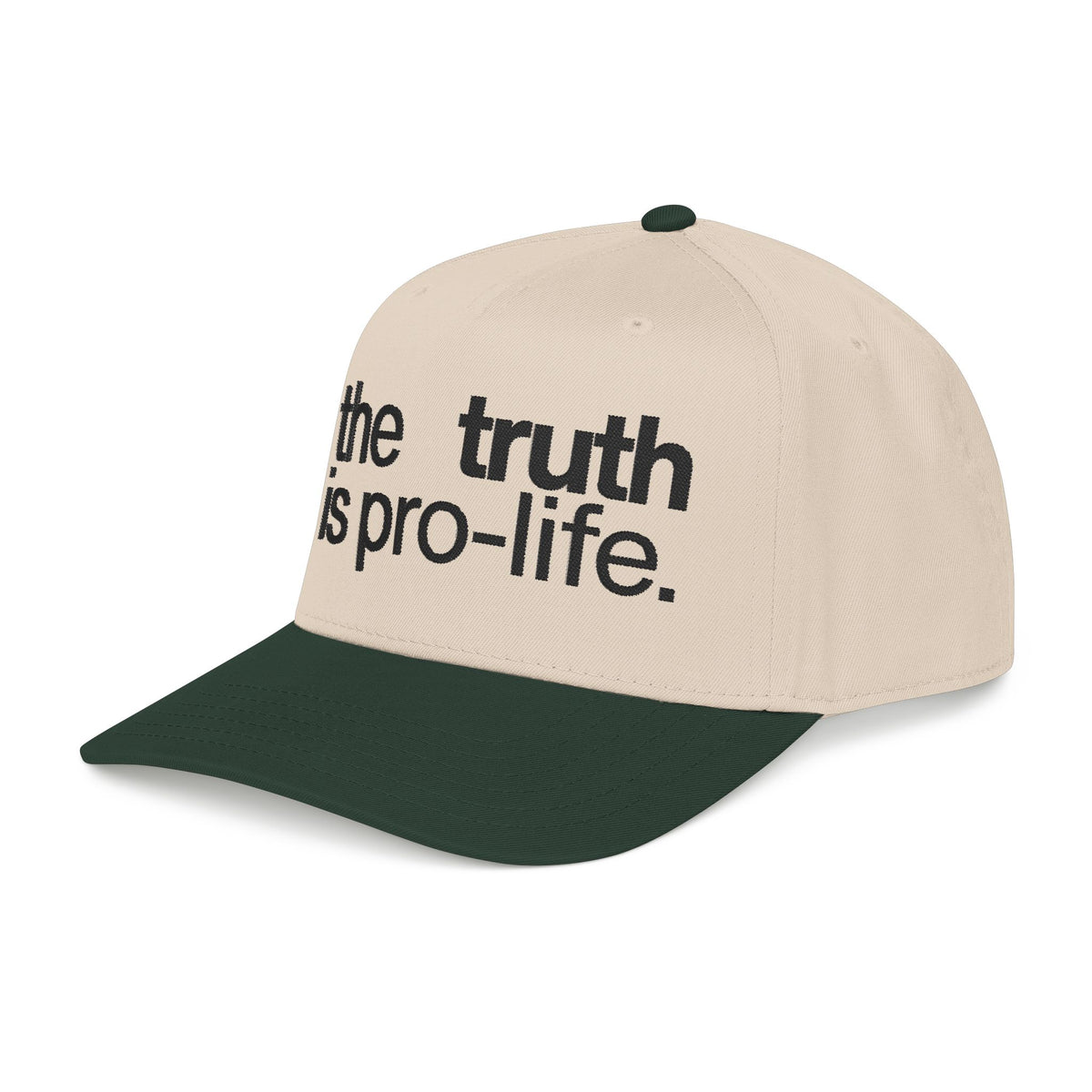 the truth is pro-life baseball cap