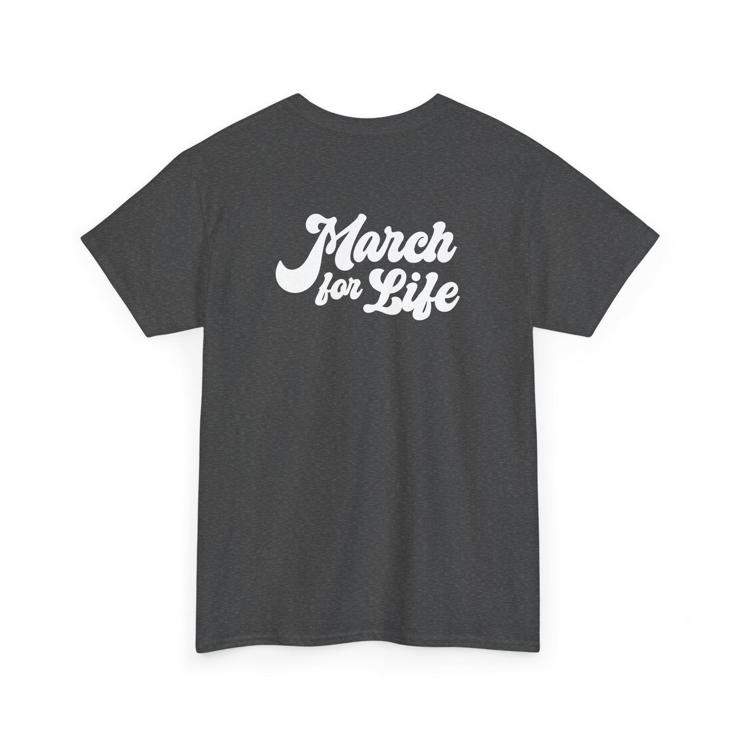 Flourish March for Life Heavy Cotton Tee