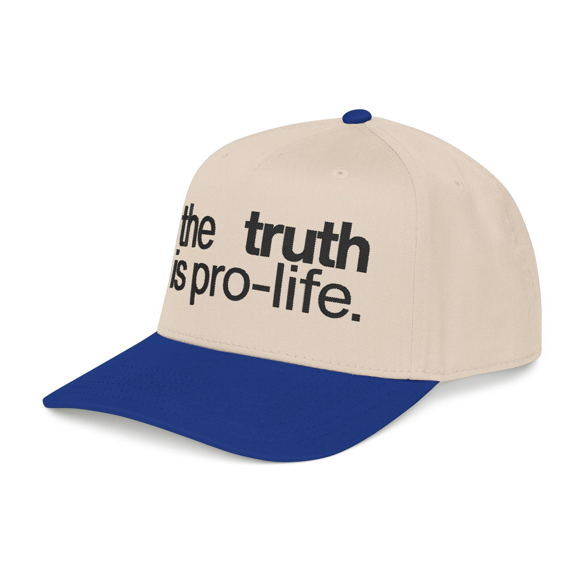 the truth is pro-life baseball cap