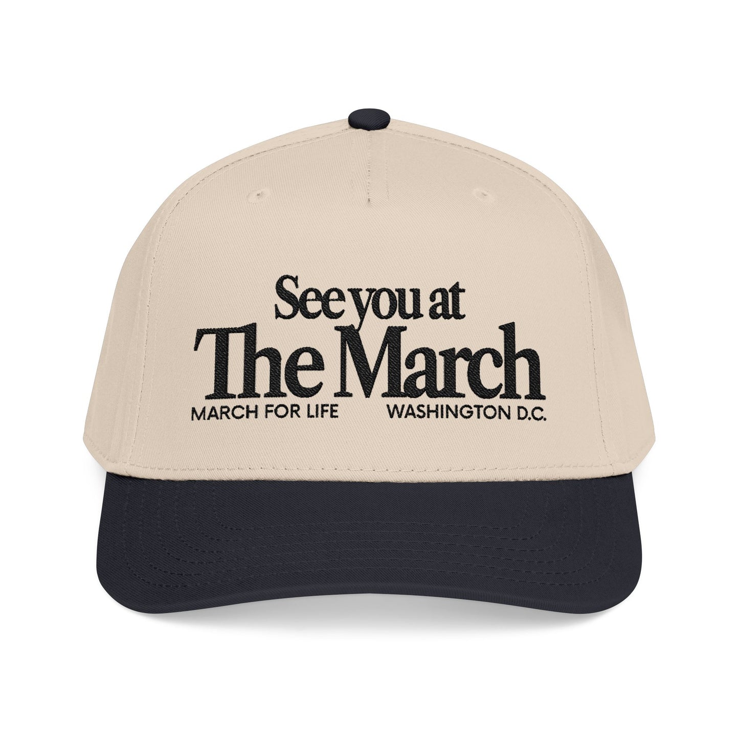 See You at The March Embroidered Baseball Cap