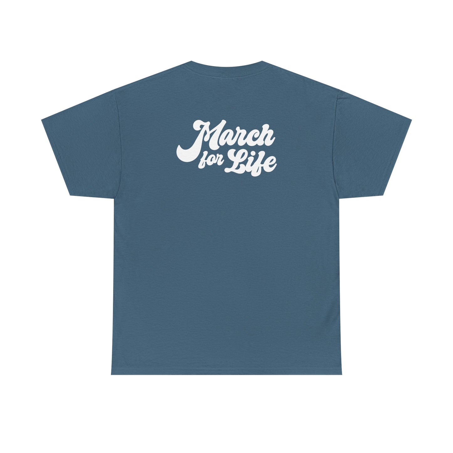 Flourish March for Life Heavy Cotton Tee