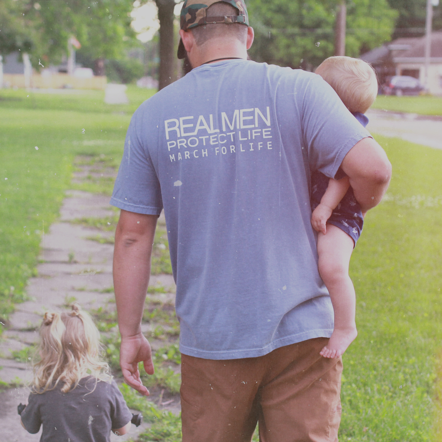 Real Men Protect Life T-shirt