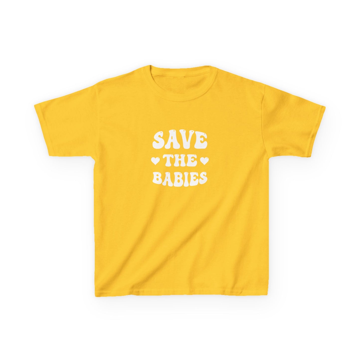 Save the Babies Kids Heavy Cotton Tee
