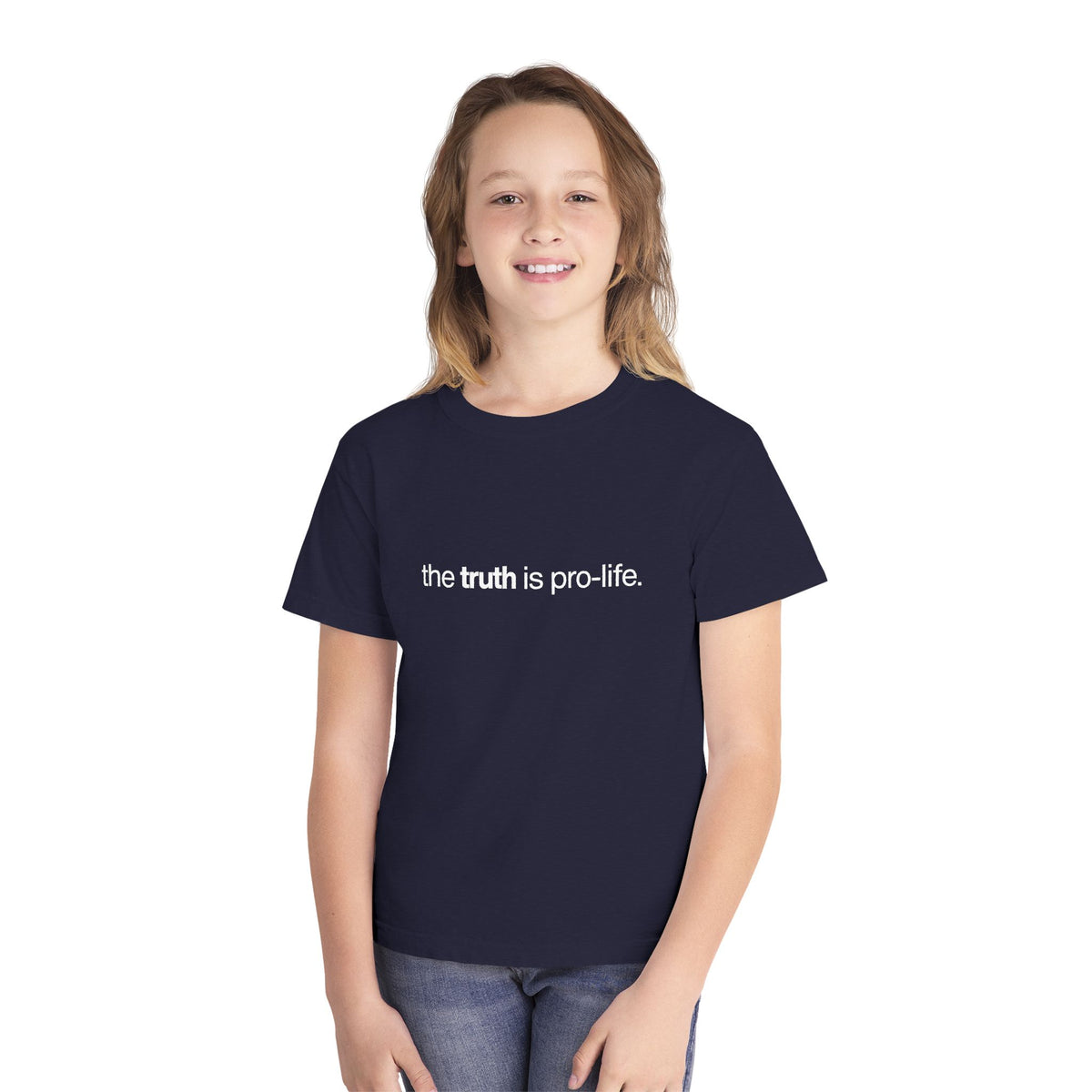 the truth is pro-life - youth tee